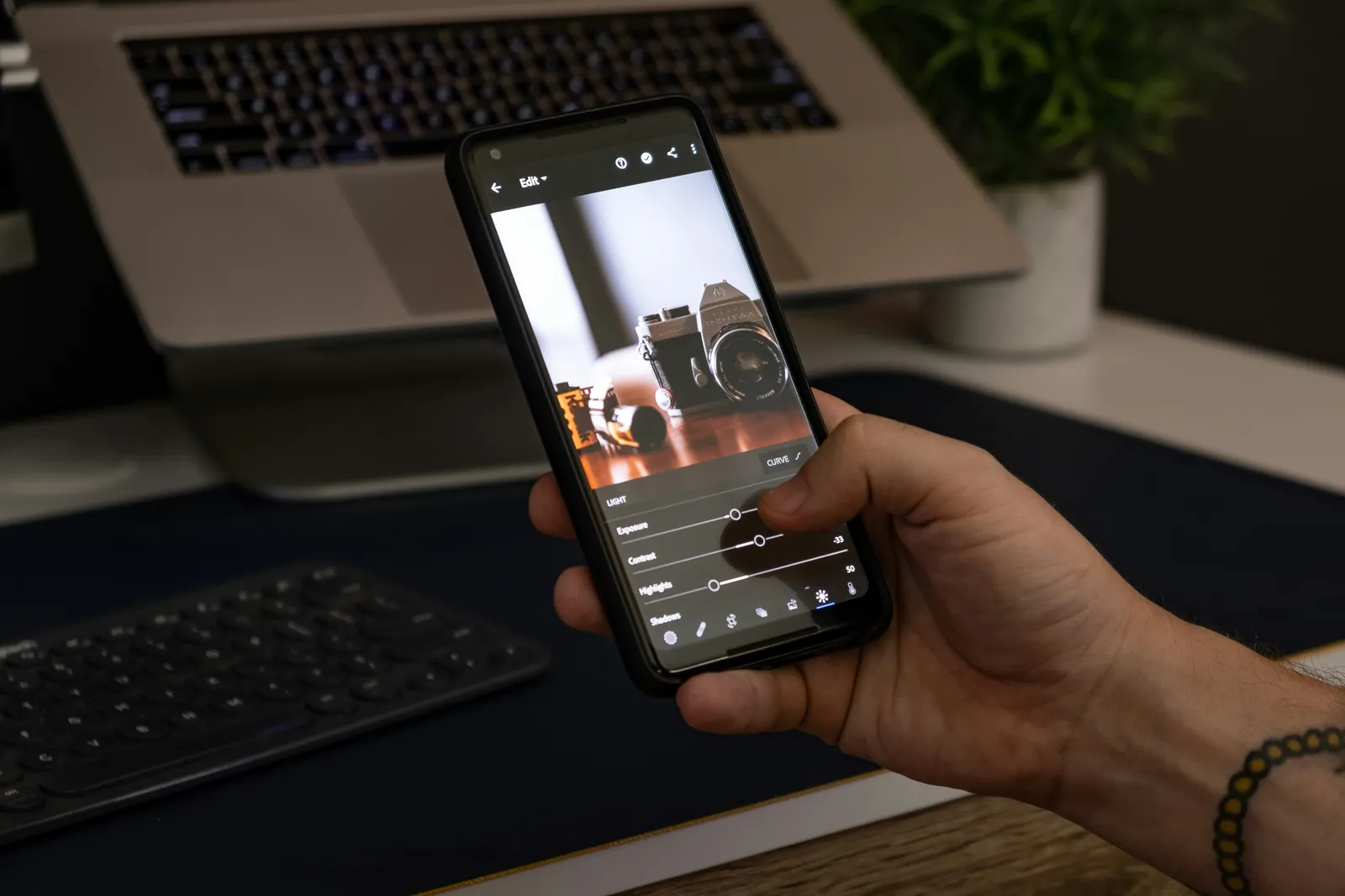 AI short video maker converting a text prompt into a finished smartphone video