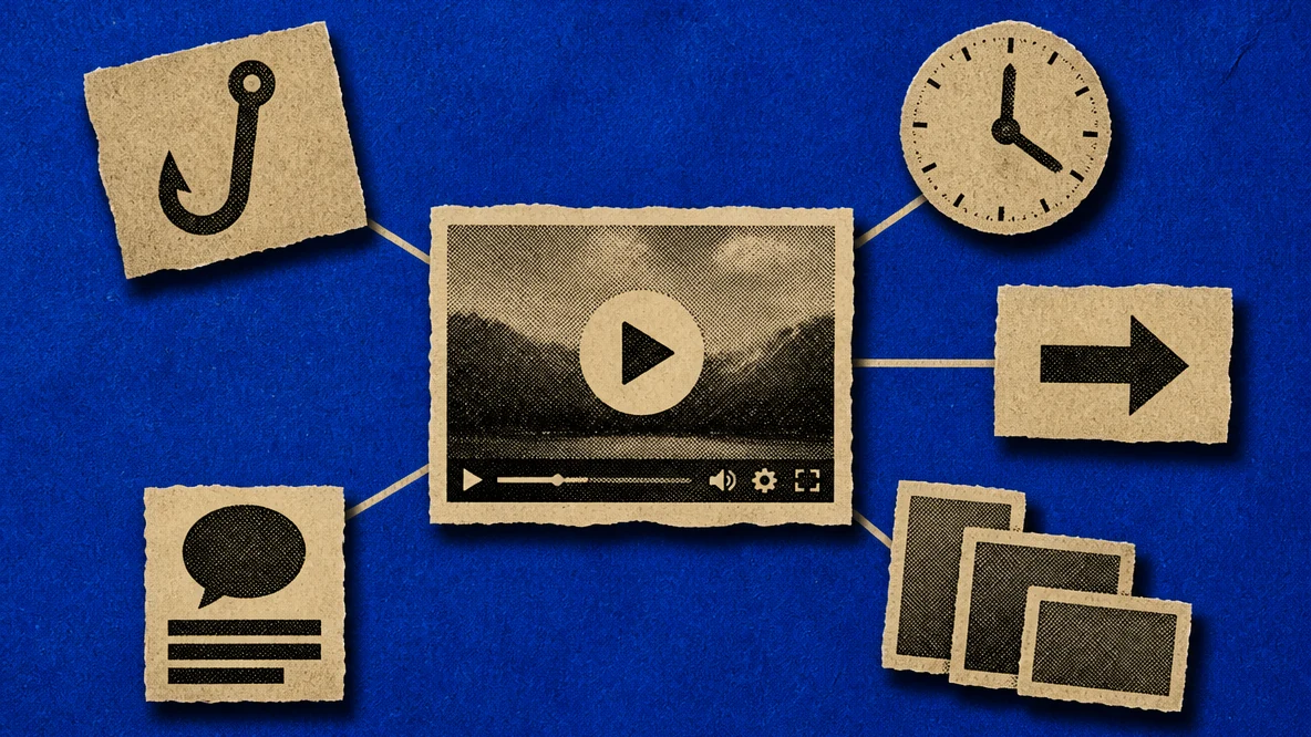 Best practices for creating promo videos including strong hooks, time limits, captions, aspect ratio exports, and a single clear call to action.