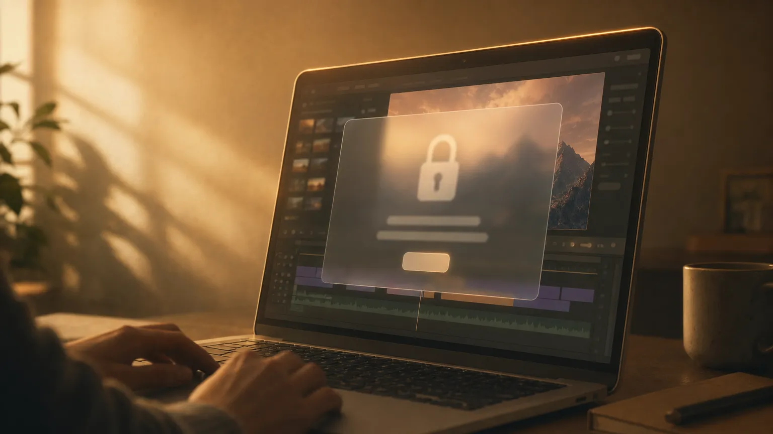 Video creator hitting a paywall while using a browser-based video editor — a common reason to seek a VEED alternative