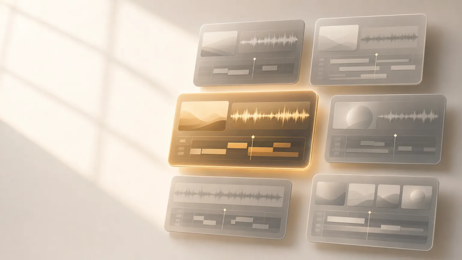 Comparison of multiple browser-based video editor interfaces, evaluating VEED alternatives side by side