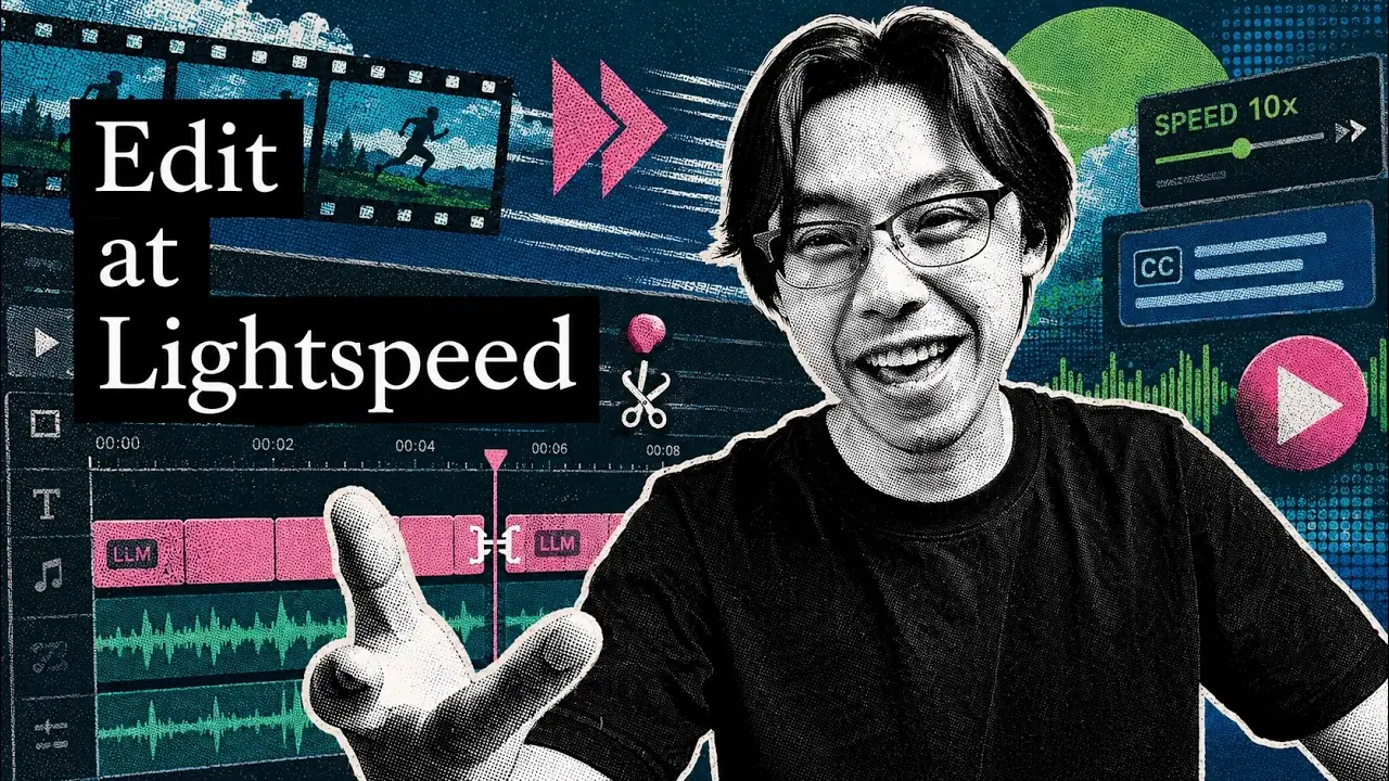 ChatCut intro video: edit at lightspeed