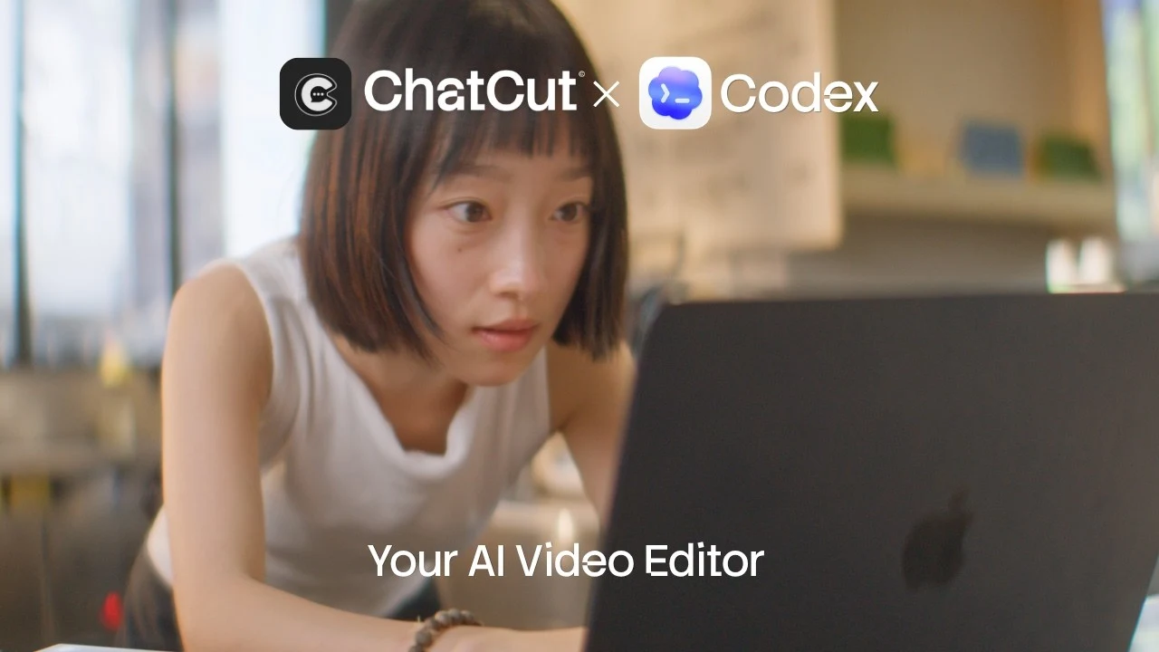 让 ChatGPT 帮你剪视频时，ChatCut 插件会把时间线、播放器和素材面板带到 ChatGPT 旁边。
